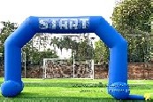 Start Finish Line Inflatable Arch with Powerful Blower