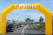 Start Finish Line Inflatable Arch with Powerful Blower