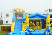 Minions Bouncy Castle With Slide Playground Party Jumper