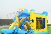 Minions Bouncy Castle With Slide Playground Party Jumper