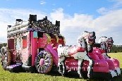 Cinderella Horse Carriage Jumping Castle Combo