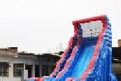 Tsunami Screamer Water Slides With Pool