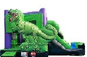 Dinosaur Bouncer Water Slide Combo