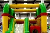 Rainbow bouncer slide combo