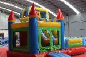 bouncer with slide
