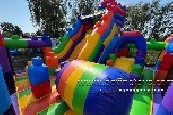 building block slide playground Afl08