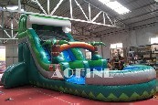 Green Palm Water Slide Afs71