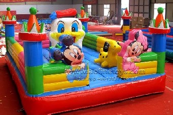 Duck theme bouncer playzone
