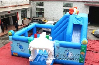 Ocean fish bouncer playground