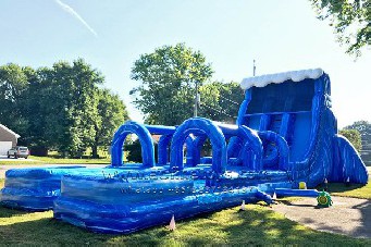 Dual Lane Water Slide Afs211