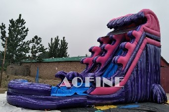Purple Wave Water Slide Afs74