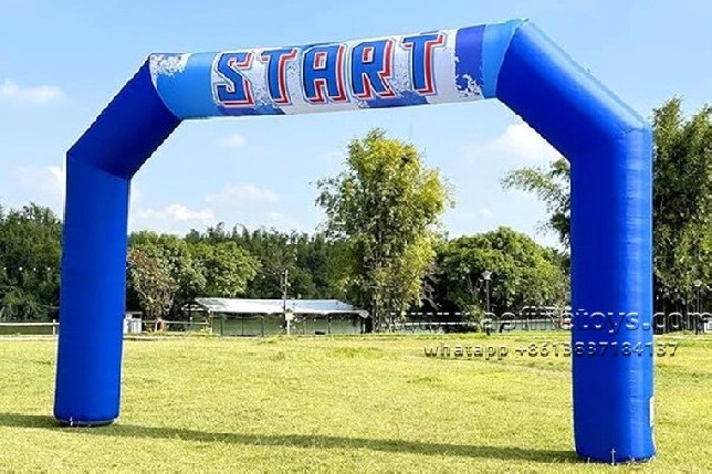 Start Finish Line Inflatable Arch with Powerful Blower