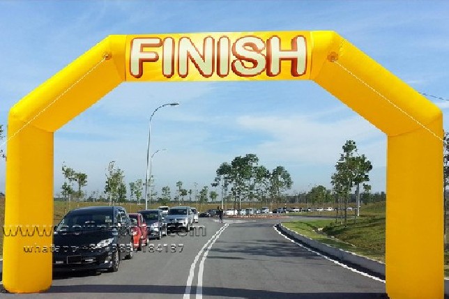Start Finish Line Inflatable Arch with Powerful Blower