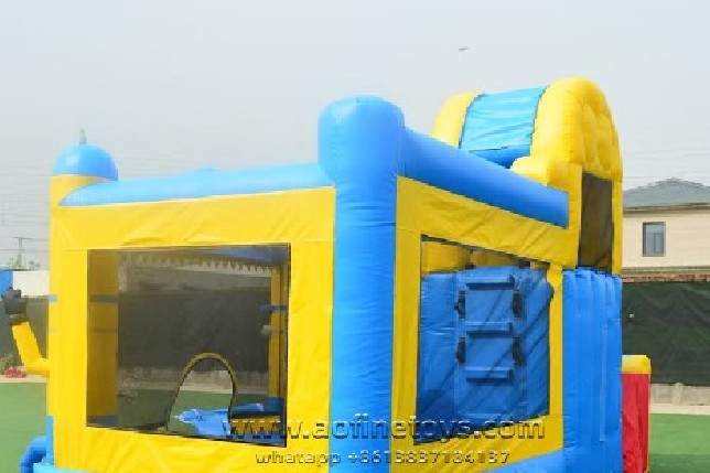 Minions Bouncy Castle With Slide Playground Party Jumper