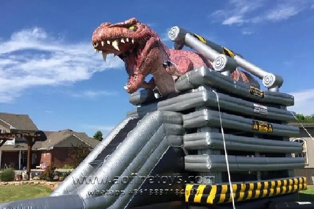 T-Rex Bounce and Slide Combo