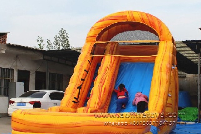 Lava Fall Commercial Water Slide