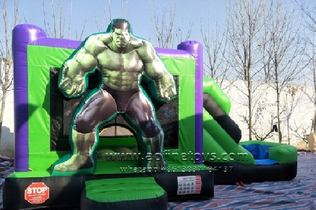 Hulk Bounce Slide Combo