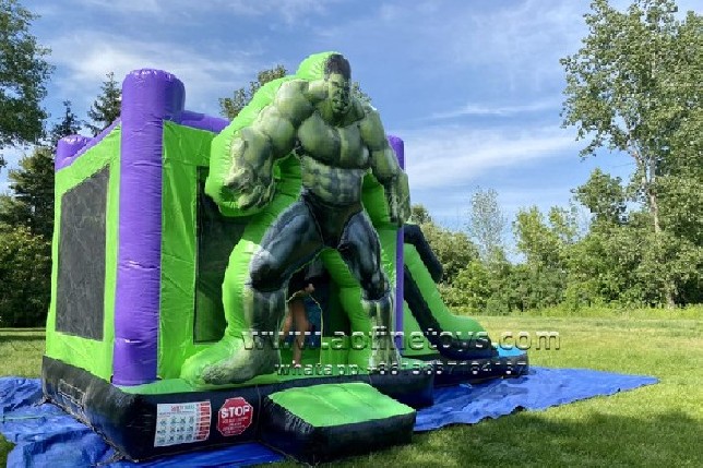 Hulk Bounce Slide Combo