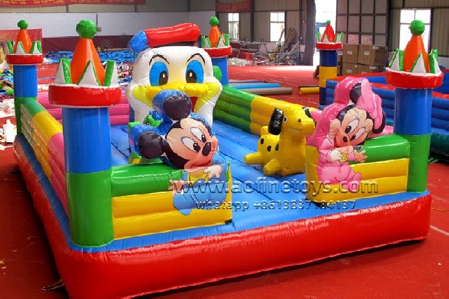 Duck theme bouncer playzone