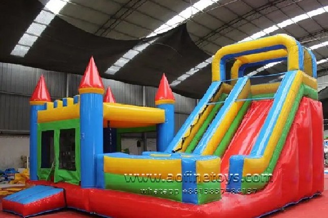 bouncer with slide