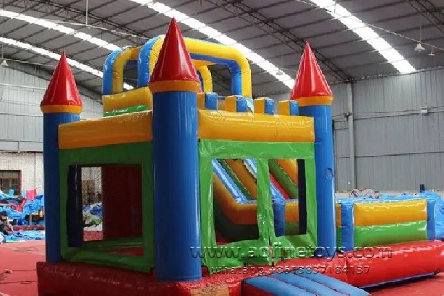 bouncer with slide
