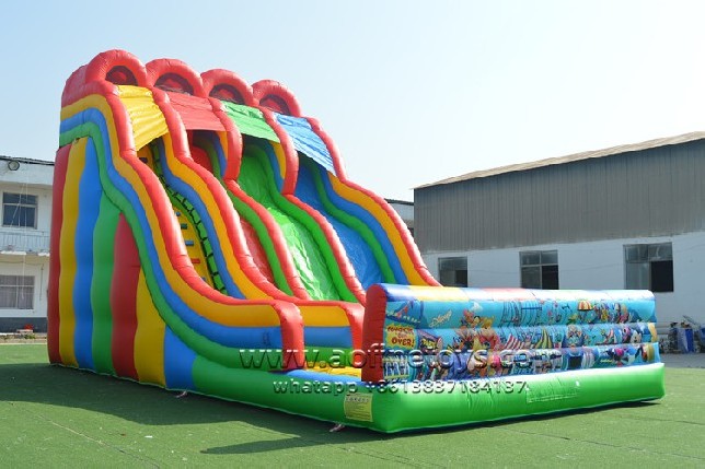 Three Lane Slide