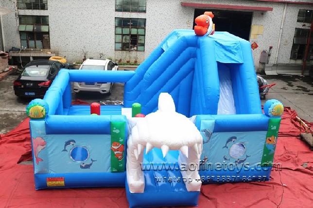 Ocean fish bouncer playground