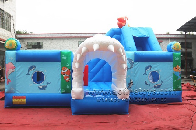 Ocean fish bouncer playground