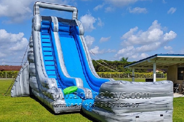 Gray Marble water slide
