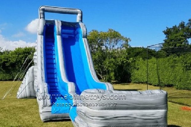 Gray Marble water slide