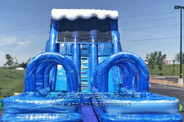 Dual Lane Water Slide Afs211