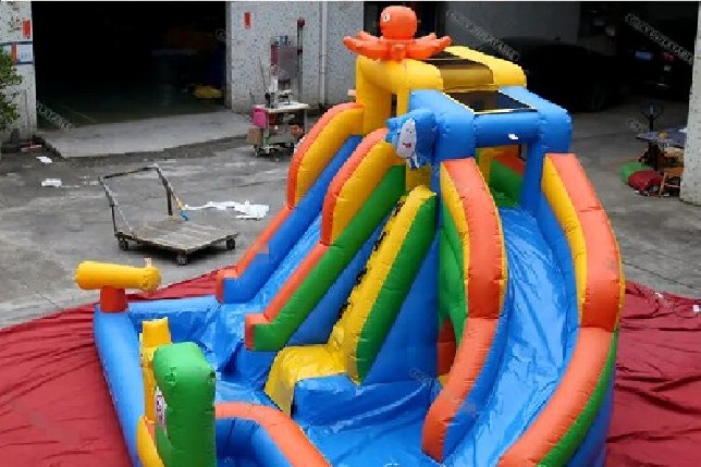small water slide with pool Afs214