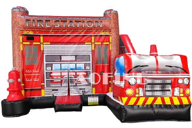Fire Truck Station Combo Afc66