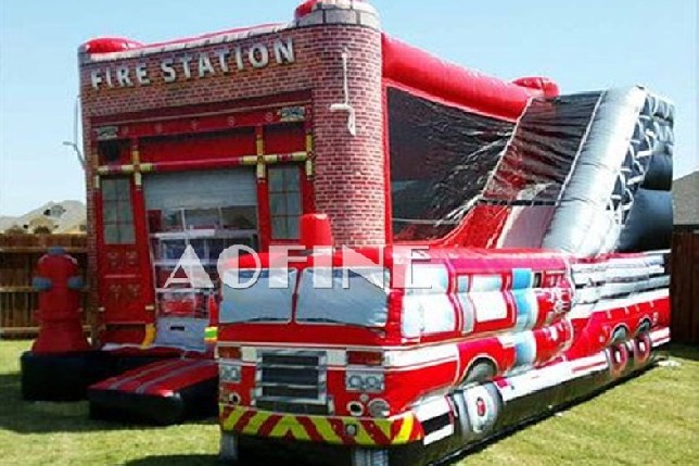 Fire Truck Station Combo Afc66