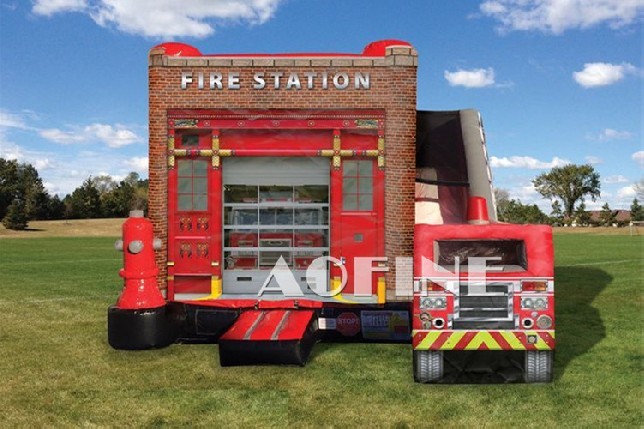 Fire Truck Station Combo Afc66