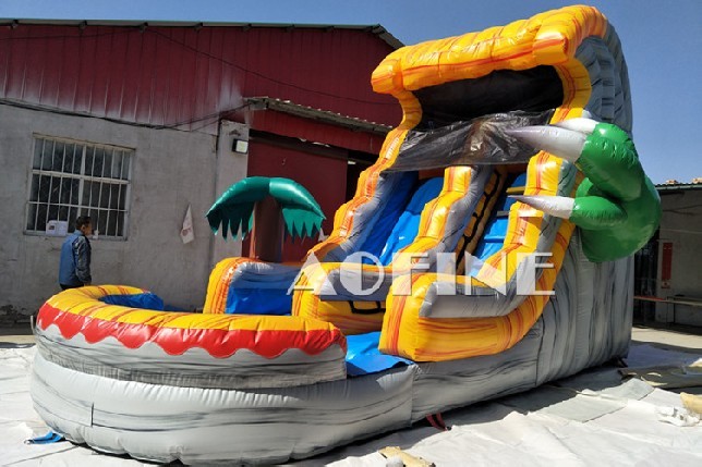 Dinosaur Claw Water Slide Afs76